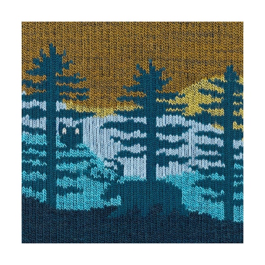 Darn Tough Vermont Women's Northwoods Micro Crew Midweight Hiking Sock - Dark Teal - Lenny's Shoe & Apparel