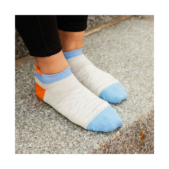 Darn Tough Vermont Women's Ultra Lightweight No Show Tab Running Sock - Zentih - Lenny's Shoe & Apparel