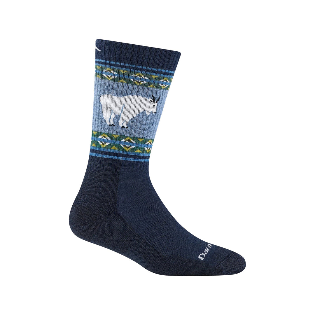 Darn Tough Vermont Women's Vanna Grizzle Boot Midweight Hiking Sock - Goat Blue - Lenny's Shoe & Apparel