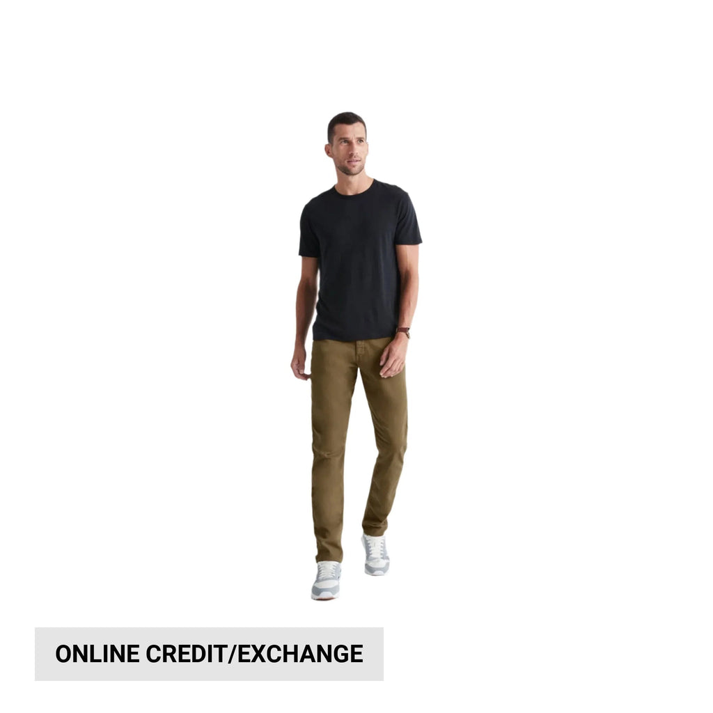 Duer Men's No Sweat Relaxed Taper Pant - Tobacco - Lenny's Shoe & Apparel