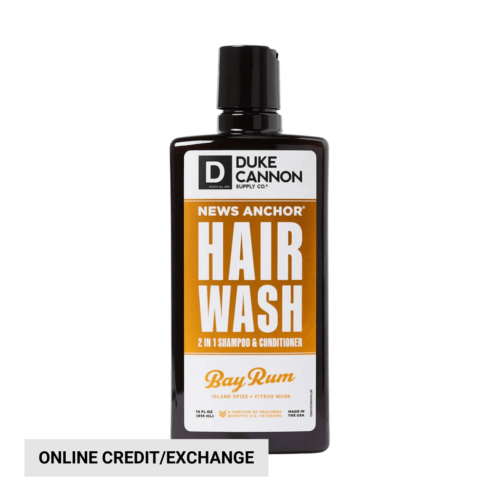 Duke Cannon 2 In One Hair Wash - Bay Rum - Lenny's Shoe & Apparel