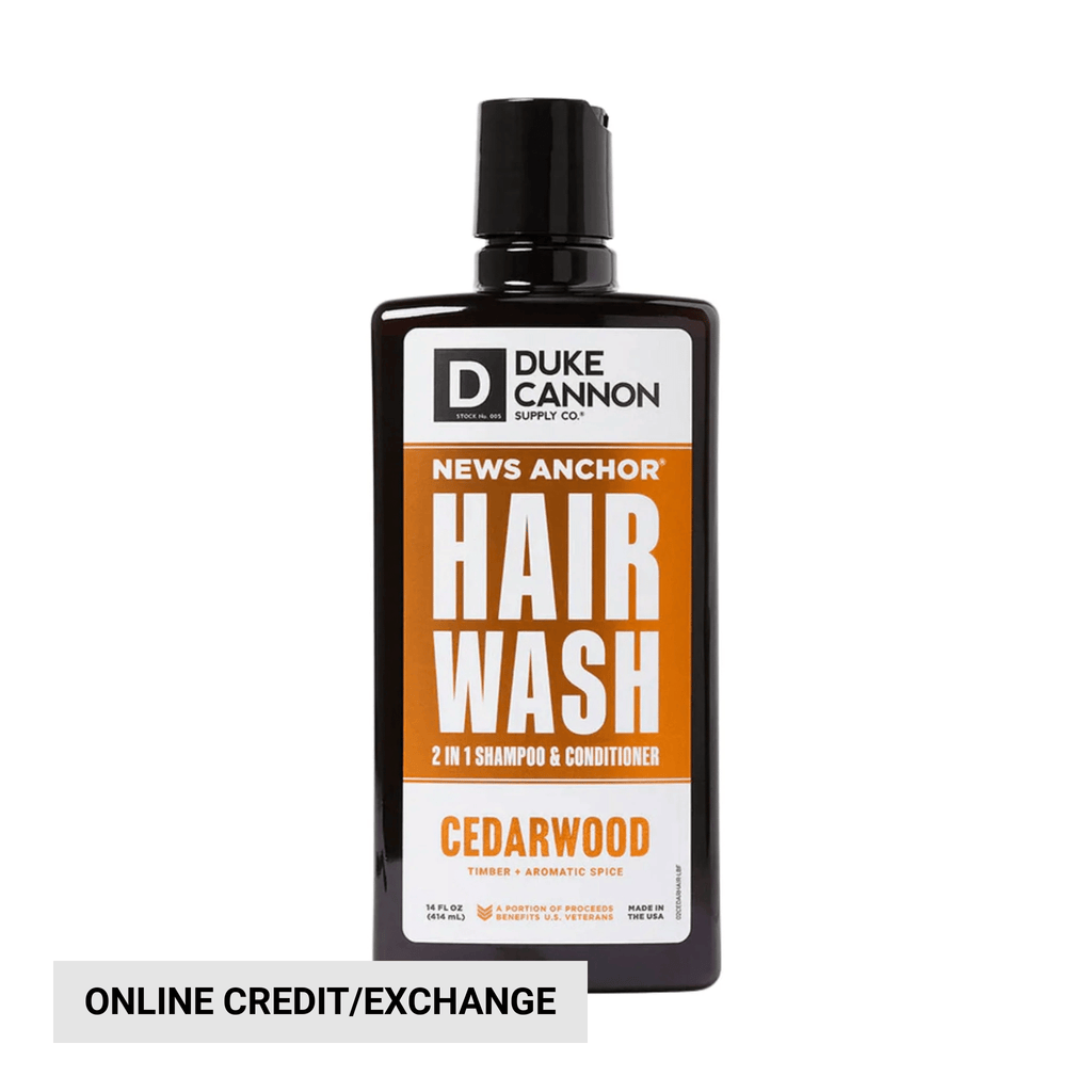 Duke Cannon 2 In One Hair Wash - Cedarwood - Lenny's Shoe & Apparel