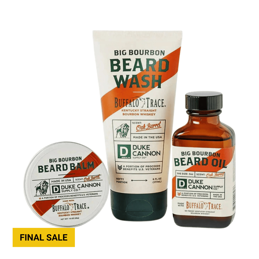 Duke Cannon Big Bourbon Beard Bag Kit - Bourbon - Lenny's Shoe & Apparel