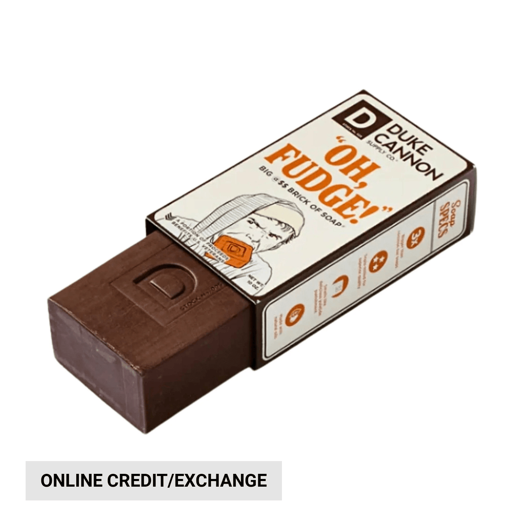 Duke Cannon Oh Fudge Soap 10oz - Brown - Lenny's Shoe & Apparel