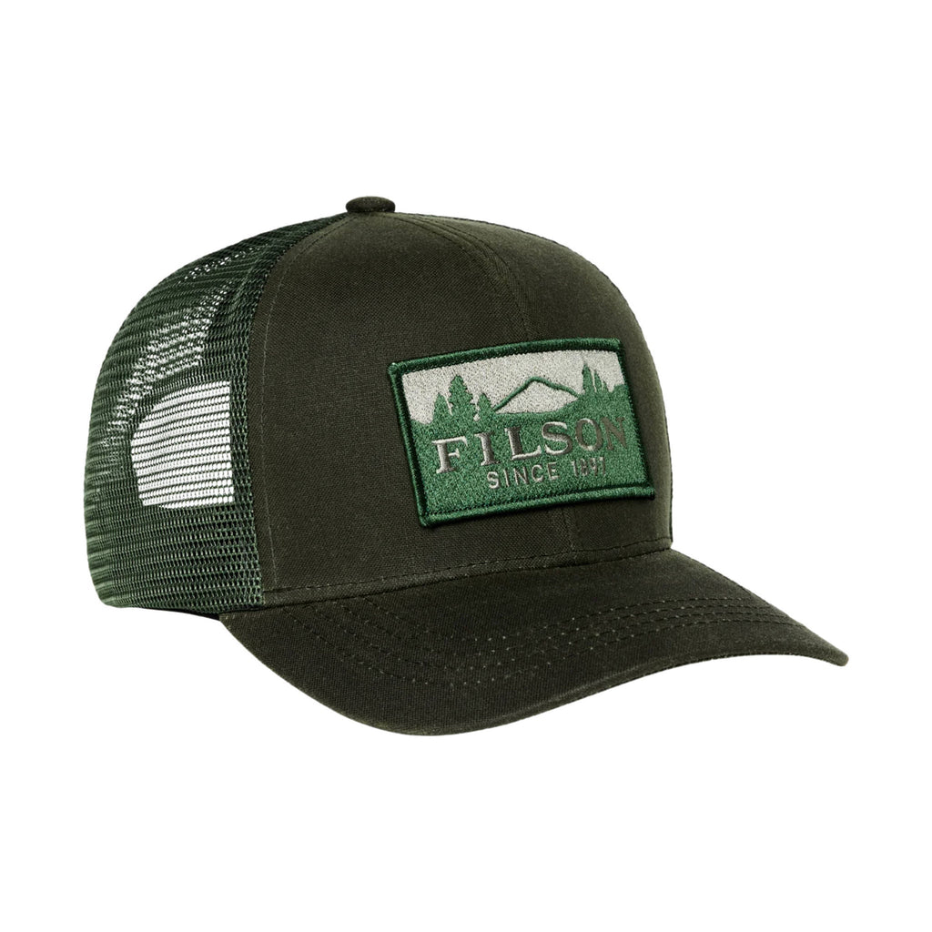 Filson Logger Mesh Cap - Otter Green - Lenny's Shoe & Apparel