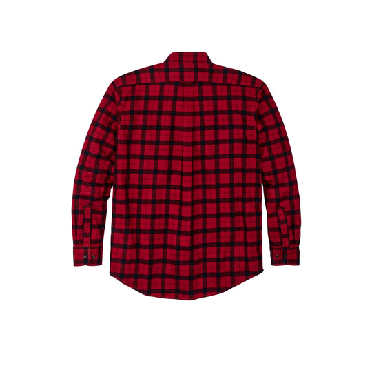 Filson Men's Alaskan Guide Shirt - Red/Black Plaid - Lenny's Shoe & Apparel