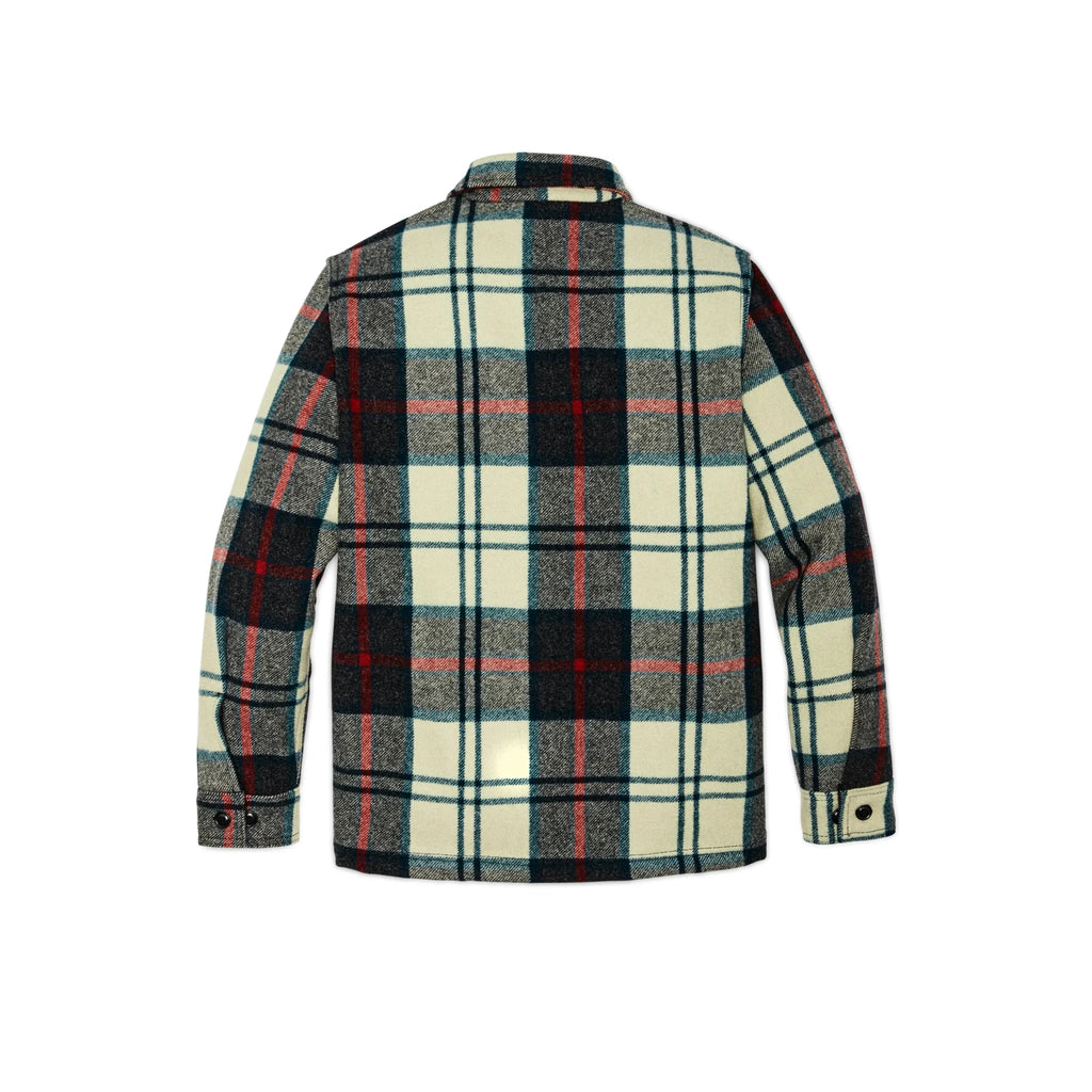 Filson Men's Macinaw Wool Jac - Shirt - Cream/Multi Plaid - Lenny's Shoe & Apparel
