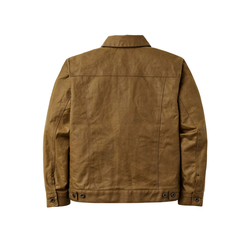 Filson Men's Short Lined Cruiser Jacket - Dark Tan - Lenny's Shoe & Apparel