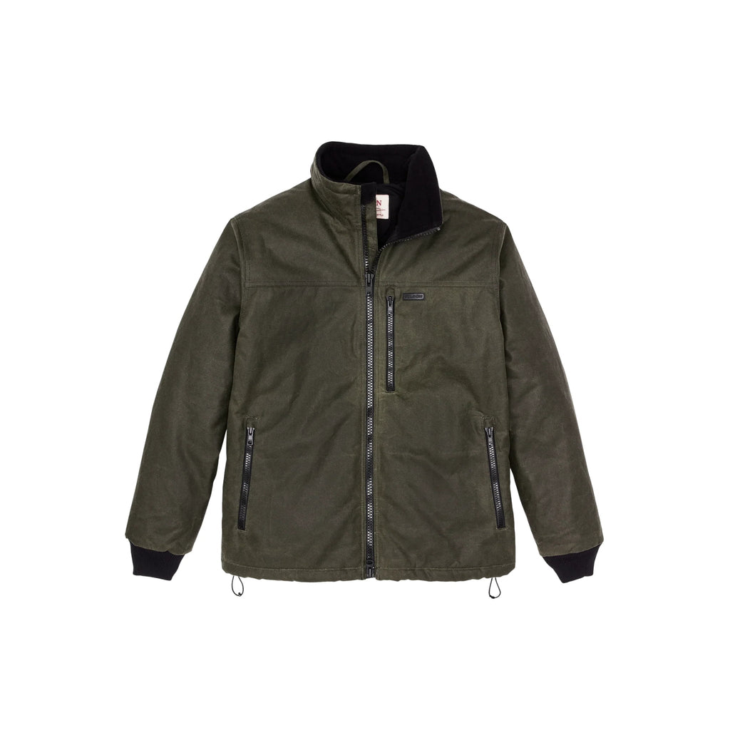 Filson Men's Tin Cloth Primaloft Jacket - Otter Green - Lenny's Shoe & Apparel