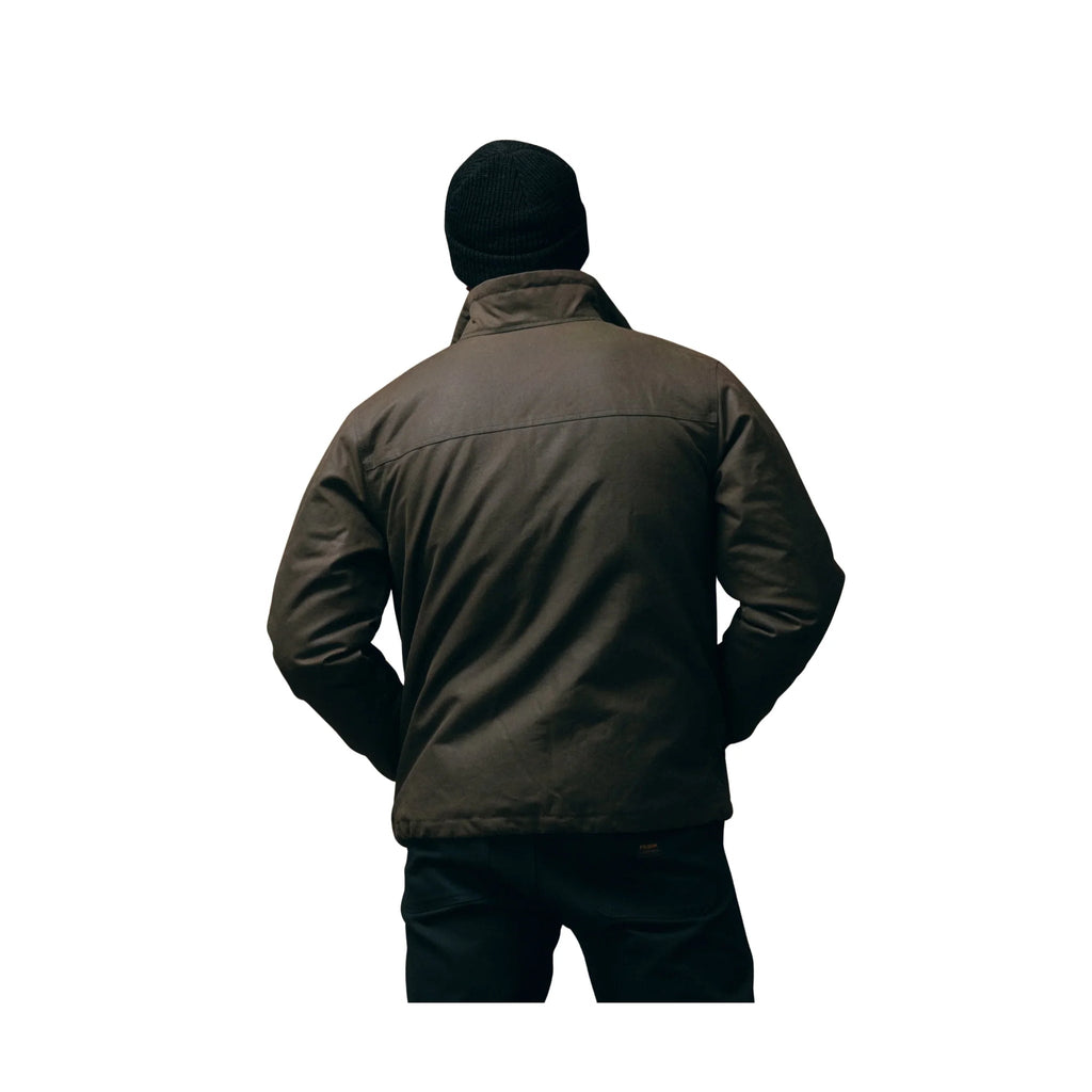 Filson Men's Tin Cloth Primaloft Jacket - Otter Green - Lenny's Shoe & Apparel