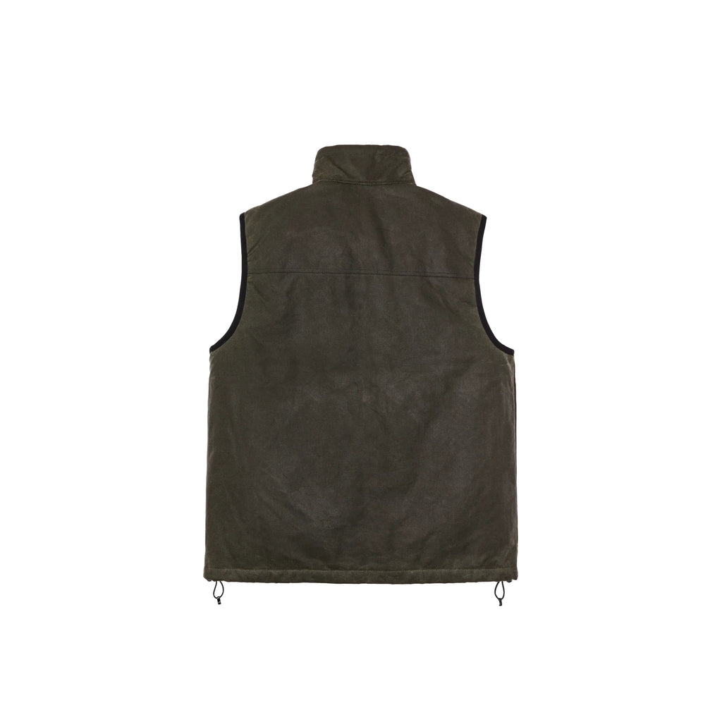 Filson Men's Tin Cloth Primaloft Vest - Otter Green - Lenny's Shoe & Apparel