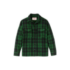 Filson Men's Wool Jac - Shirt - Green/Black Plaid - Lenny's Shoe & Apparel
