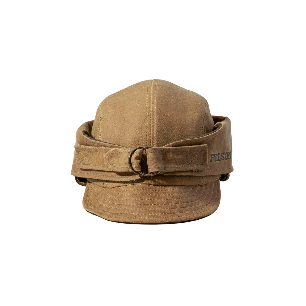 Filson Tin Cloth Wildfowl Hat - Dark Tan - Lenny's Shoe & Apparel