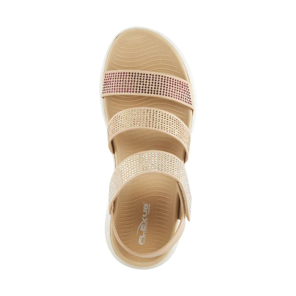Flexus Women's Jazzy Sandals - Beige - Lenny's Shoe & Apparel
