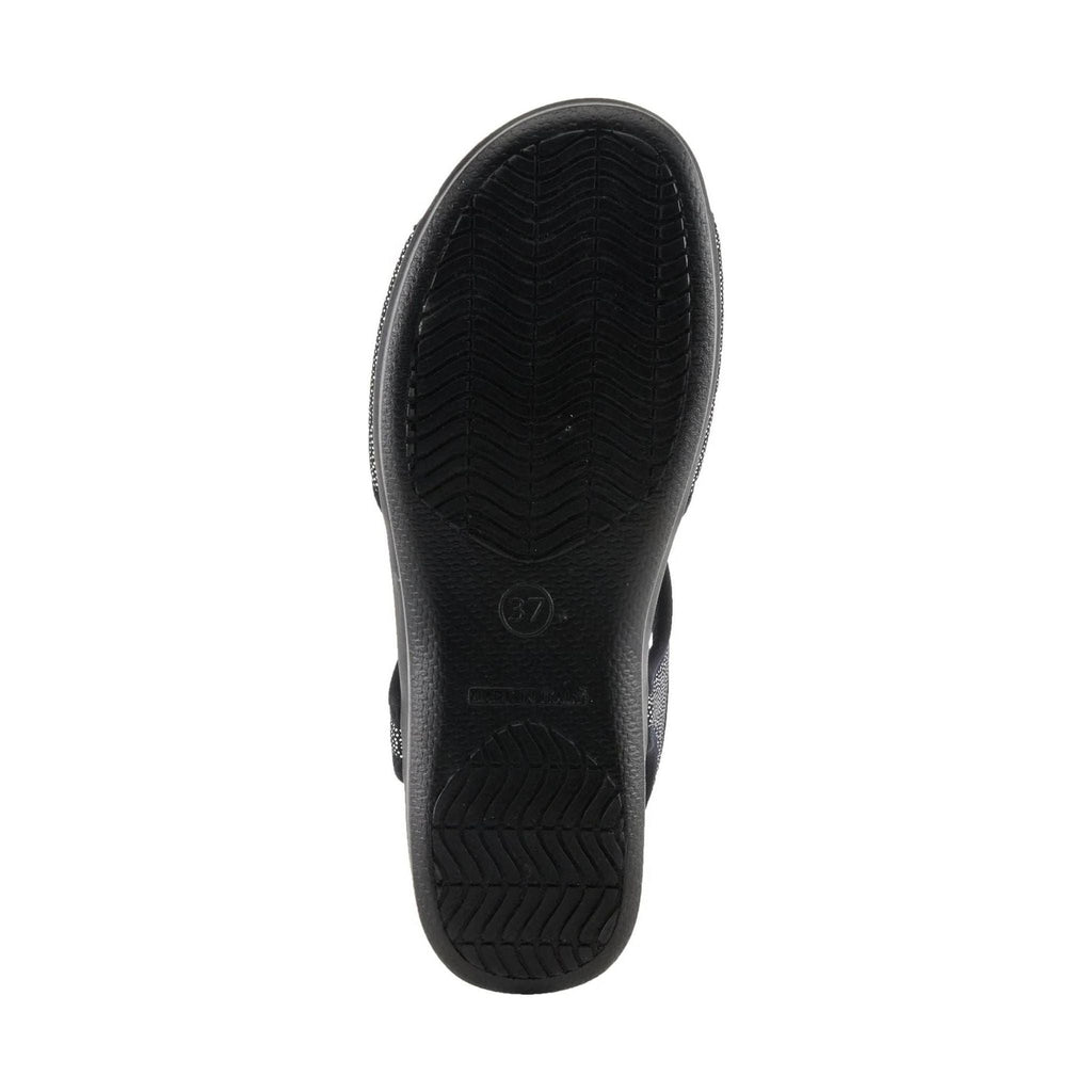 Flexus Women's Nyaman Sandal - Pindott Black - Lenny's Shoe & Apparel