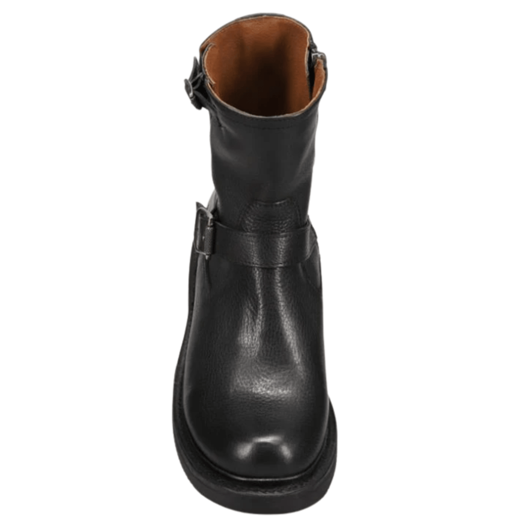 Frye Men's Dean Moto Boots - Black - ONLINE STORE CREDIT/EXCHANGE ONLY - Lenny's Shoe & Apparel