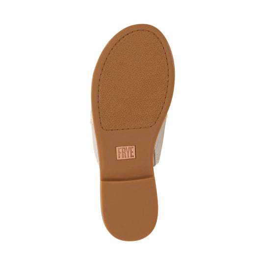 Frye Women's Ava Crochet Slide - Ivory FINAL SALE - Lenny's Shoe & Apparel