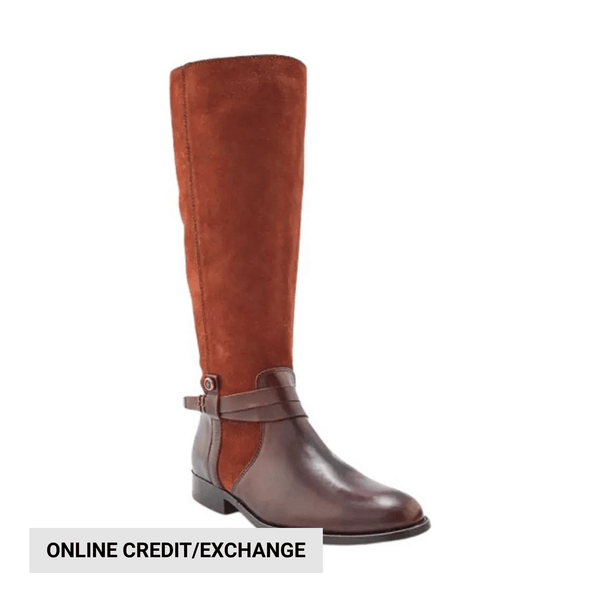 Bottes Cuir FRYE Melissa Western Over The Knee - Noir - Neuves En Boîte - Taille Variable
