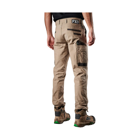 FXD Men's WP - 3 Stretch Work Pants - Khaki - Lenny's Shoe & Apparel