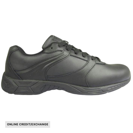 Genuine Grip Men's Black Soft Toe SRO Athletic Work Shoes - Black - ONLINE CREDIT/EXCHANGE - Lenny's Shoe & Apparel