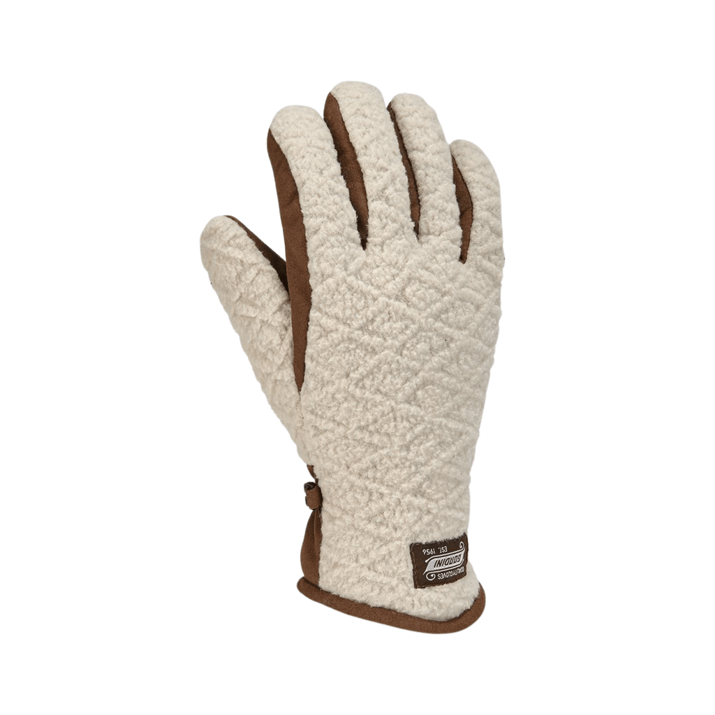 Gordini Women's Argyle Gloves - Oatmeal - Lenny's Shoe & Apparel