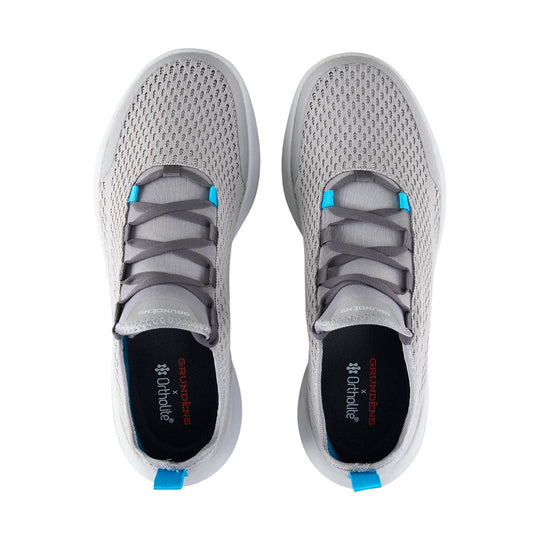 Grundens Men's CrossCurrent Boat Shoes - Steel Grey - Lenny's Shoe & Apparel