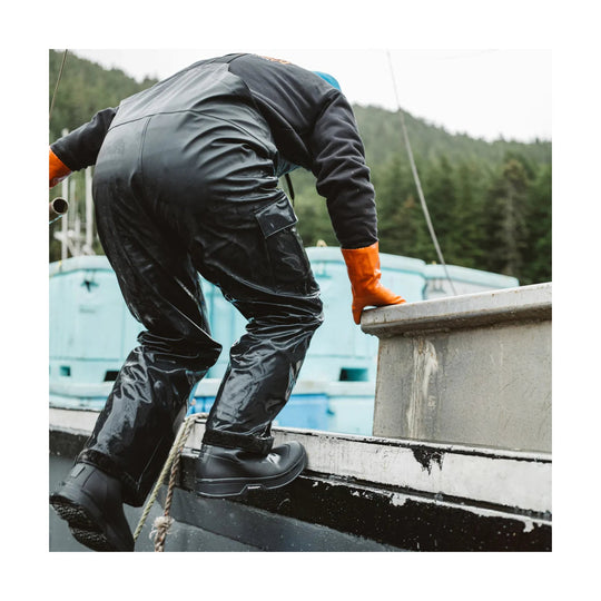 Grundens Men's Neptune Thermo Bib - Anchor - Lenny's Shoe & Apparel