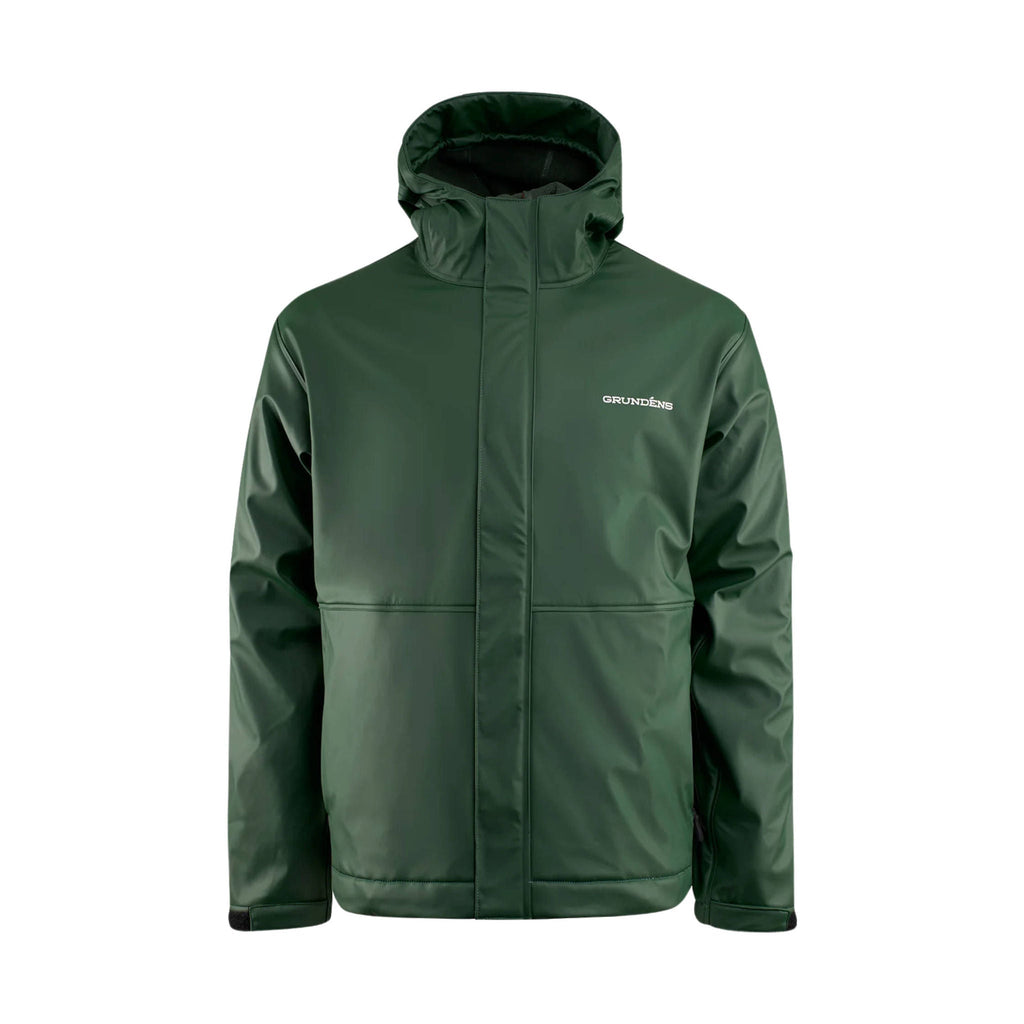 Grundens Men's Neptune Thermo Rain Jacket - Green - Lenny's Shoe & Apparel