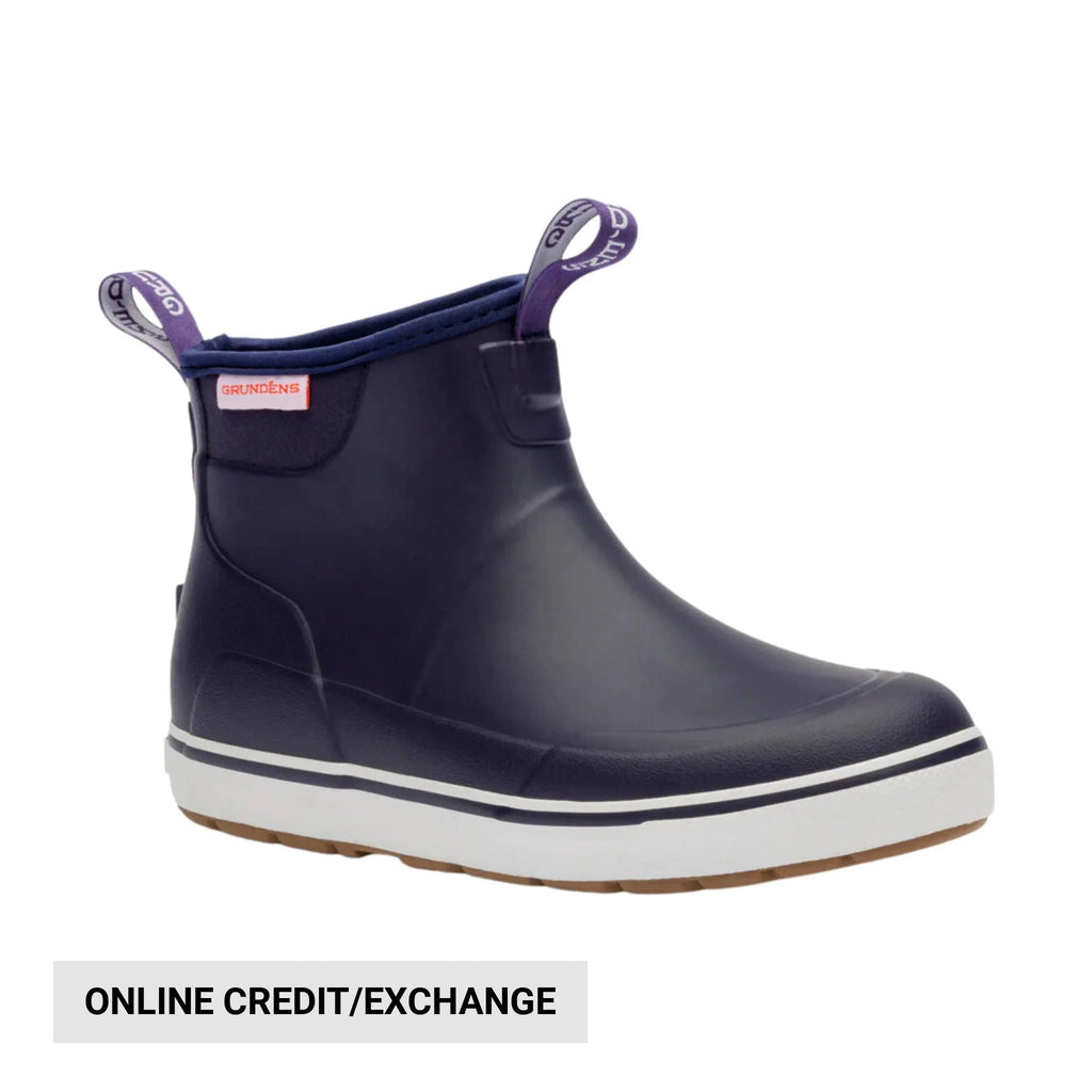 Grundens Women's Deck Boss Ankle Boot - Maritime - Lenny's Shoe & Apparel