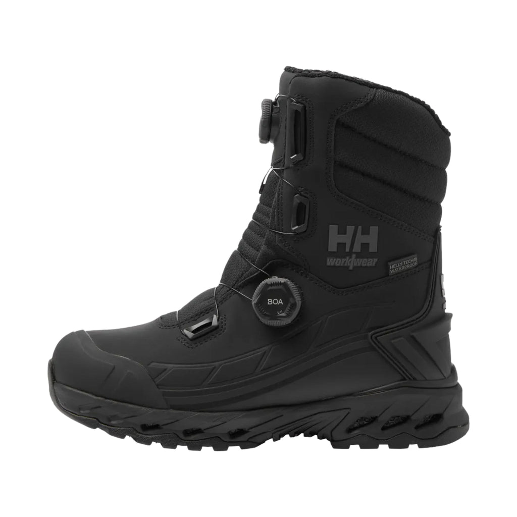 Helly Hansen Men's BiFrost Waterproof Tall BOA Winter Work Boots - Black - Lenny's Shoe & Apparel
