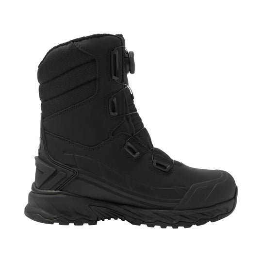 mens black waterproof dress boots Helly Hansen Men's BiFrost Waterproof Tall BOA Winter Work Boots