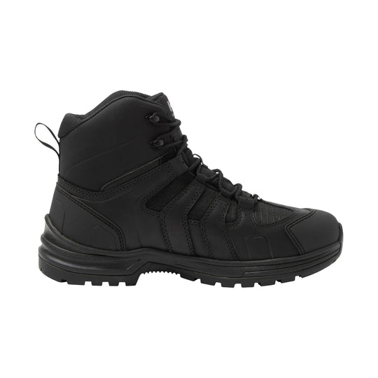 Helly Hansen Men's Oslo Hiker Mid Aluminum Toe Work Boots - Black - Lenny's Shoe & Apparel