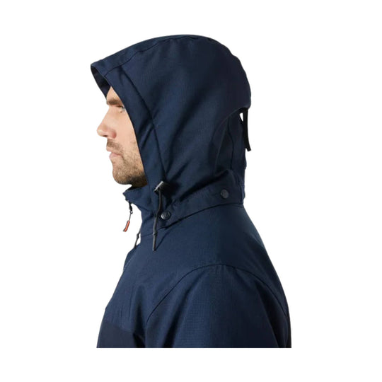 Helly Hansen Men's Oxford Insulated Winter Jacket - Navy - Lenny's Shoe & Apparel
