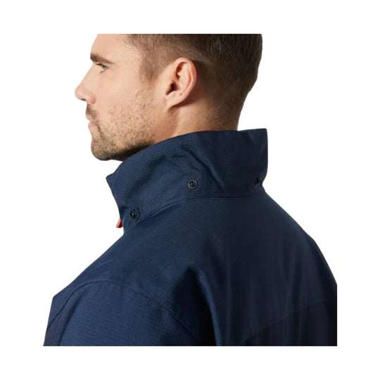 Helly Hansen Men's Oxford Insulated Winter Jacket - Navy - Lenny's Shoe & Apparel