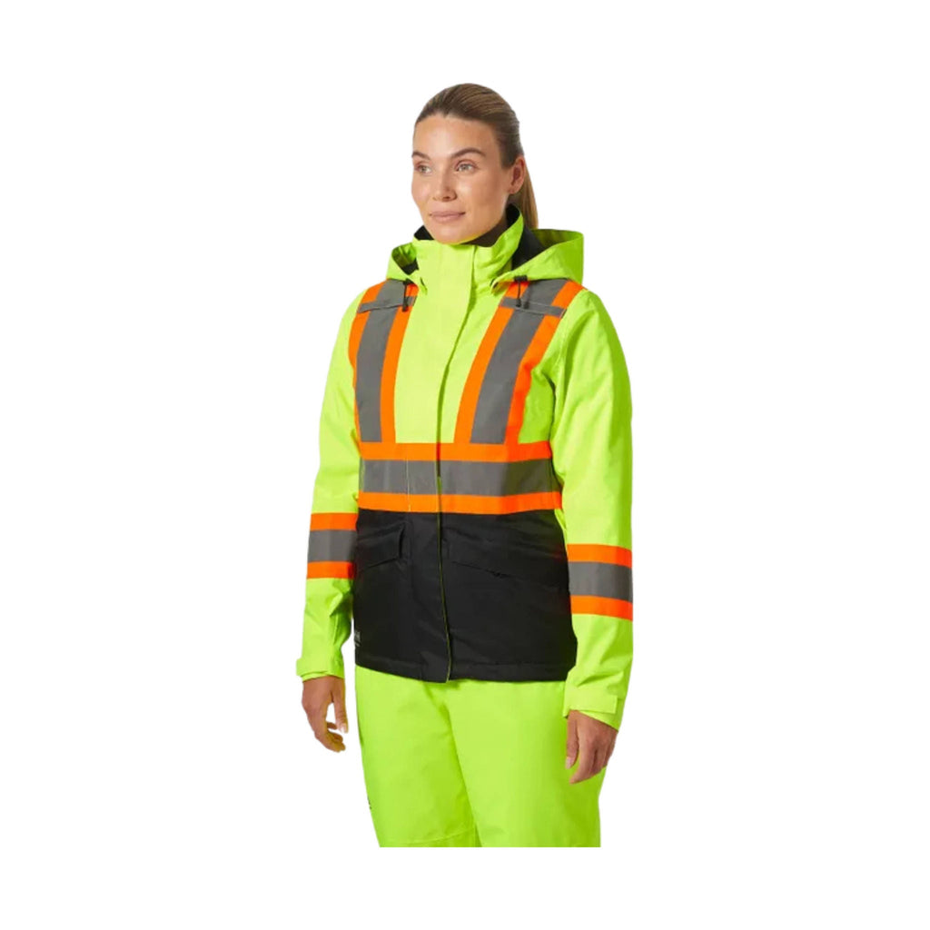 Helly Hansen Women's Alta Winter Hi Vis CSA Jacket - Yellow/Ebony - Lenny's Shoe & Apparel