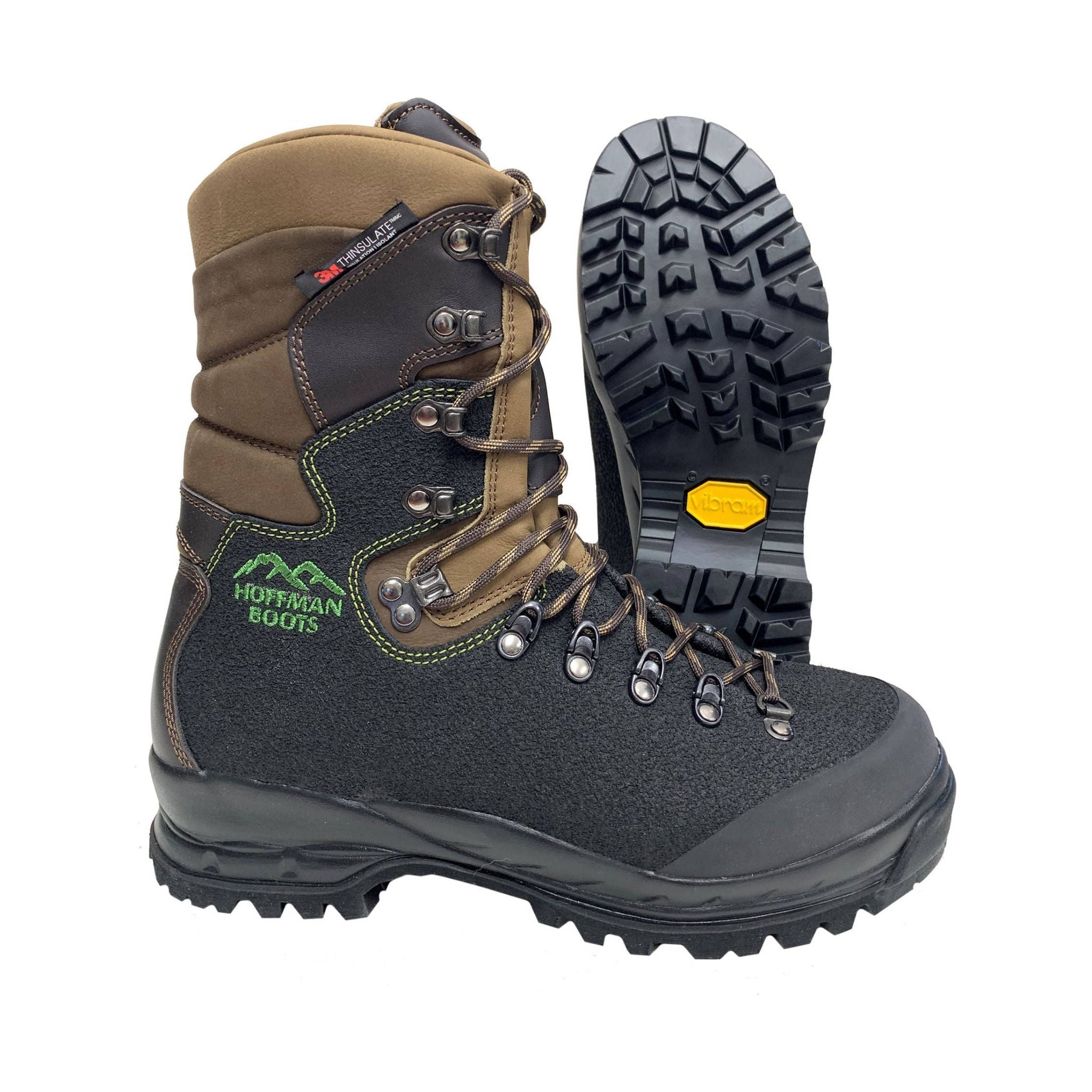 Hoffman Men's Armor Pro Inch Insulated Work Boots Brown/Black