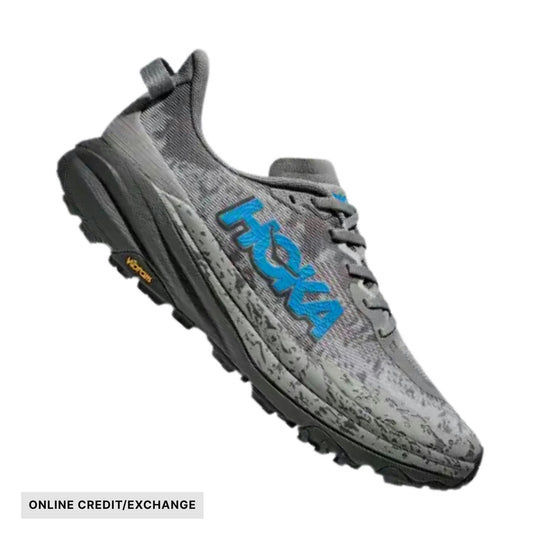 HOKA Men's Speedgoat 6 Trail Running Shoes - Galactic Grey/ HOKA Blue - ONLINE CREDIT/EXCHANGE - Lenny's Shoe & Apparel