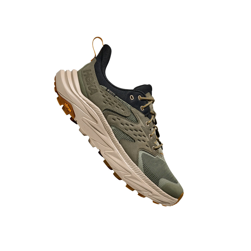 HOKA Men's Anacapa 2 Low GTX Hiking Shoes - Sea Moss/Oatmeal - Lenny's Shoe & Apparel