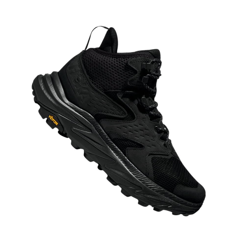 HOKA Men's Anacapa 2 Mid GTX Hiking Shoes - Black – Lenny's Shoe