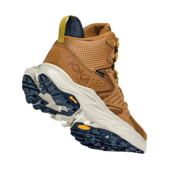 HOKA Men's Anacapa 2 Mid GTX Hiking Shoes - Honey/Celadon Tint - Lenny's Shoe & Apparel