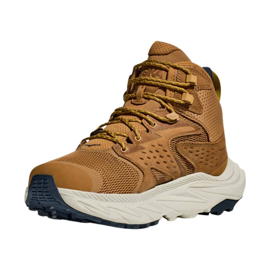 HOKA Men's Anacapa 2 Mid GTX Hiking Shoes - Honey/Celadon Tint - Lenny's Shoe & Apparel