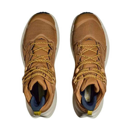 HOKA Men's Anacapa 2 Mid GTX Hiking Shoes - Honey/Celadon Tint - Lenny's Shoe & Apparel