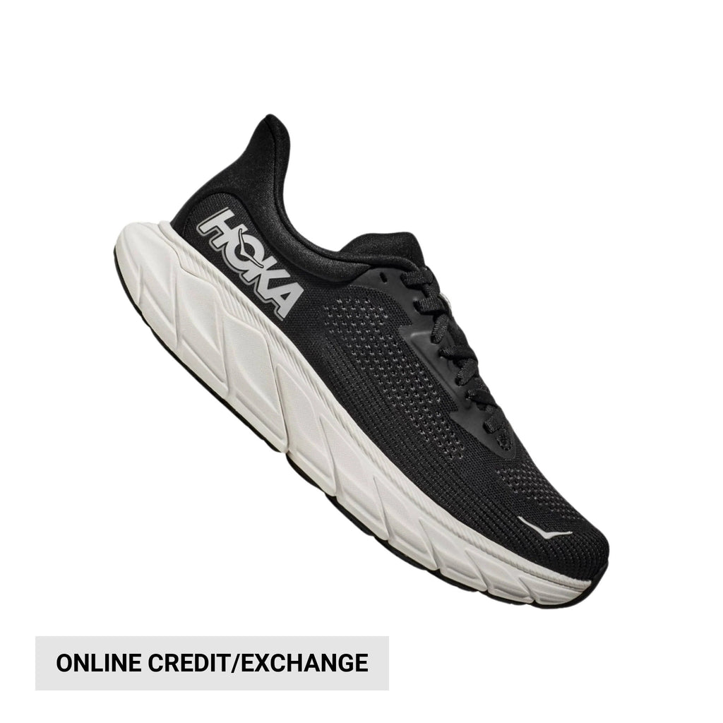 HOKA Men's Arahi 7 - Black/White - Lenny's Shoe & Apparel