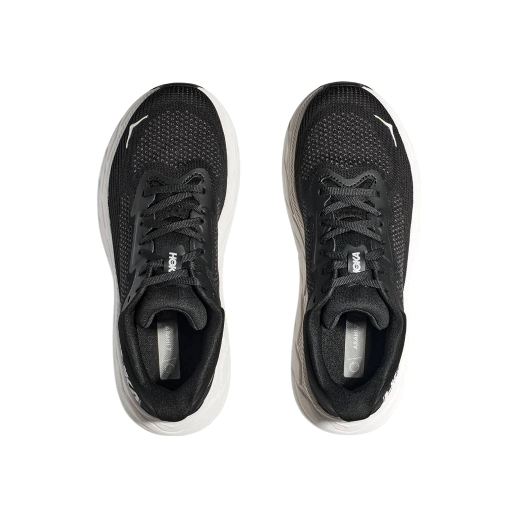 HOKA Men's Arahi 7 - Black/White - Lenny's Shoe & Apparel