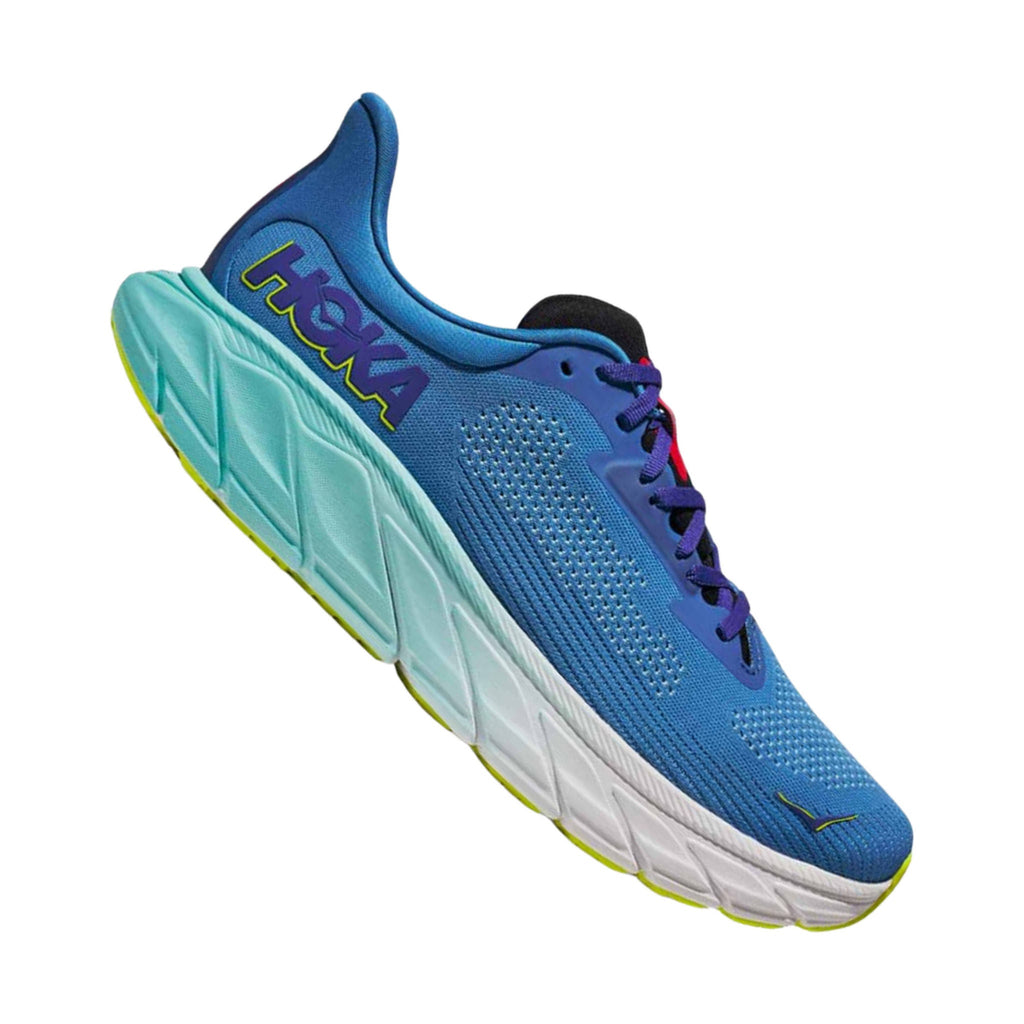 HOKA Men's Arahi 7 - Virtual Blue/Cerise - Lenny's Shoe & Apparel