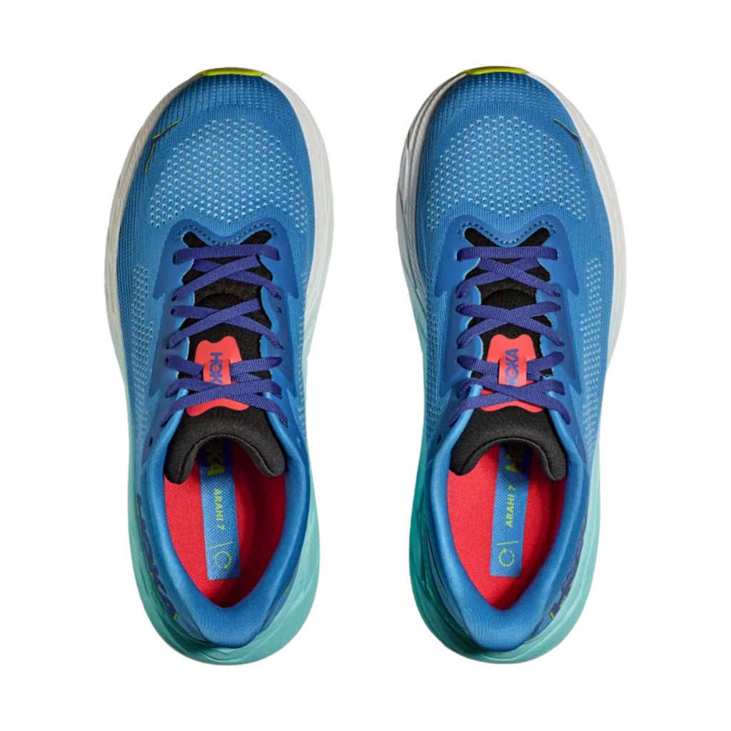 HOKA Men's Arahi 7 - Virtual Blue/Cerise - Lenny's Shoe & Apparel