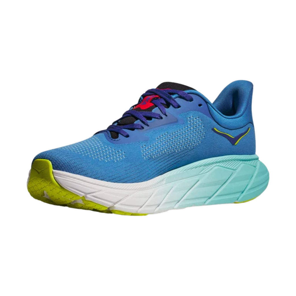 HOKA Men's Arahi 7 - Virtual Blue/Cerise - Lenny's Shoe & Apparel