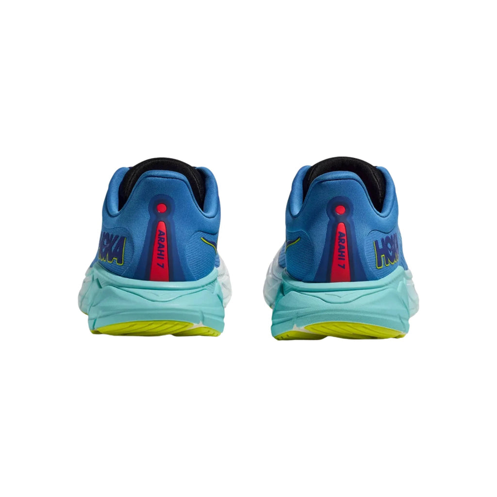 HOKA Men's Arahi 7 - Virtual Blue/Cerise - Lenny's Shoe & Apparel