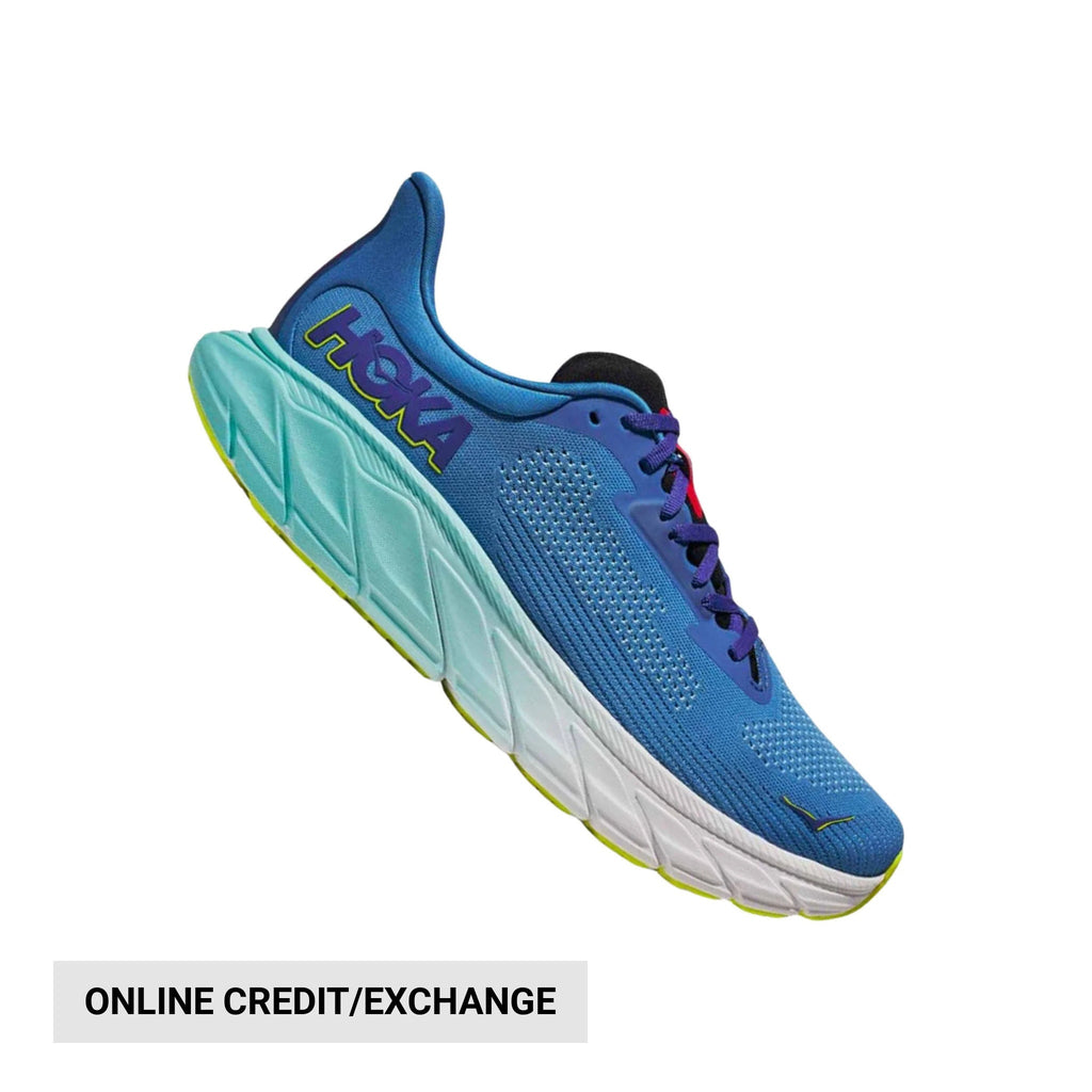 HOKA Men's Arahi 7 - Virtual Blue/Cerise - Lenny's Shoe & Apparel