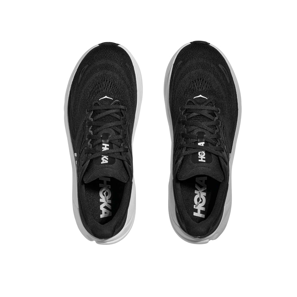 HOKA Men's Arahi 8 Everyday Running Shoes - Black/White - Lenny's Shoe & Apparel